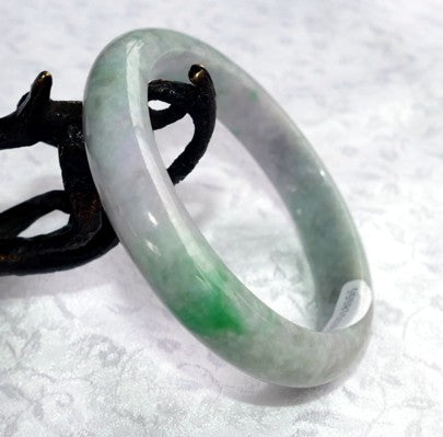 Apple green jade bangle top
