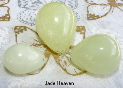 Women's Wellness Sale - Set Three Jade "Yoni" Eggs for Women - Not Drilled with Hole