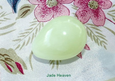 Womens Wellness Sale - Jade "Yoni" Egg for Women Kegel Exercise Medium Size-Not Drilled with Hole
