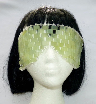 Jade Mask for Face Health-Pure and Natural Chinese Jade Stone Mask for Eyes, Spa, Facial Beauty, Health and Healing