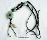 Sale-"Heavenly Flower" Burmese Jadeite Necklace (JHNECK57)
