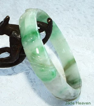 Jade Heaven's Best Old Mine "Lao Pit" Jadeite Bangle Bracelets