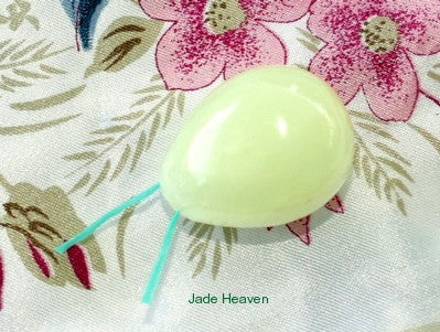 Womens Wellness Sale - Jade Egg for Women "Yoni" Pelvic Health Kegel Exercise Medium Size, Drilled with Hole