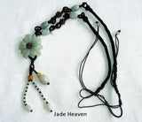 "Heavenly Flower" Burmese Jadeite Necklace (JHNECK57)